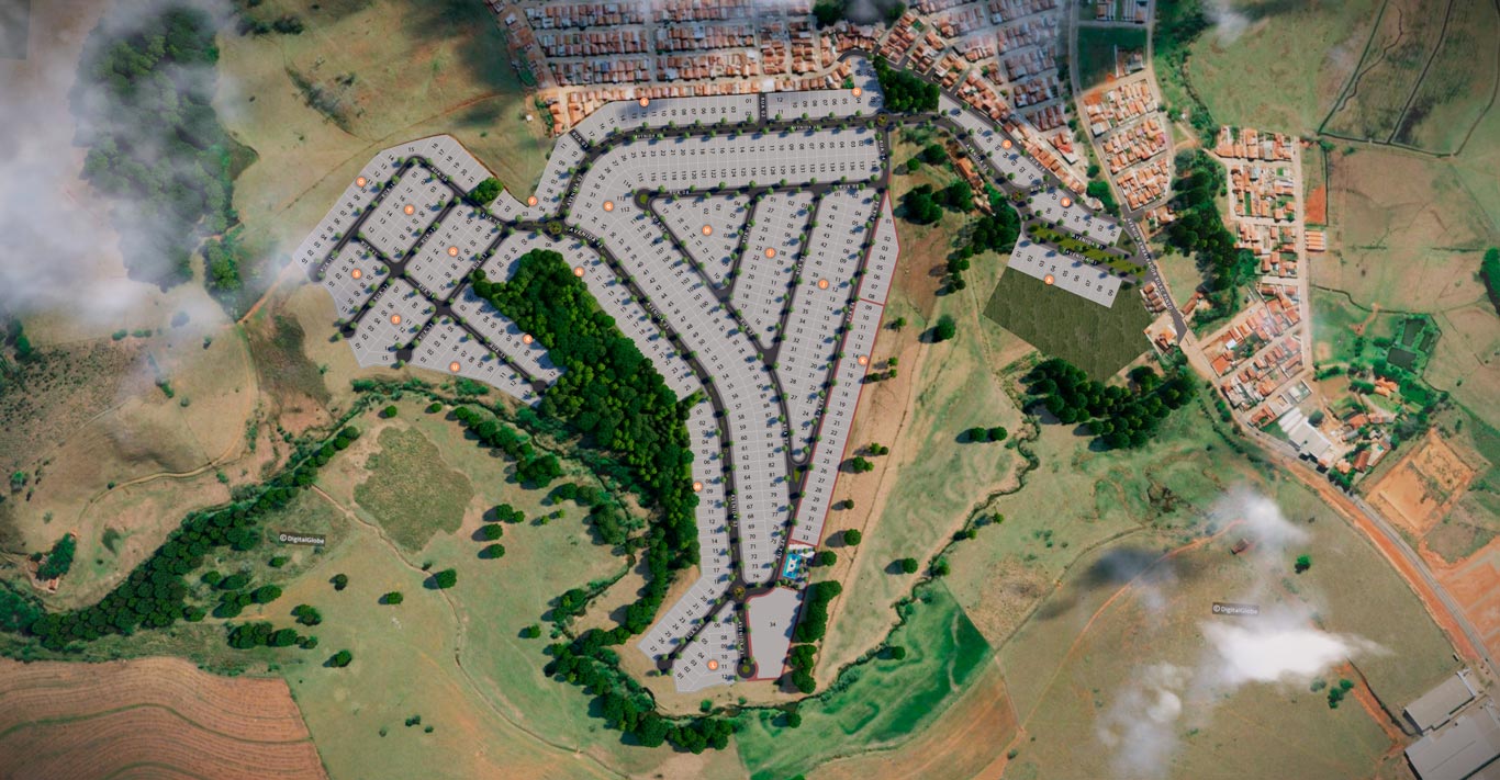 Masterplan do Serra Verde Bairro Planejado